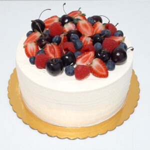 Pastel Frutos Rojos