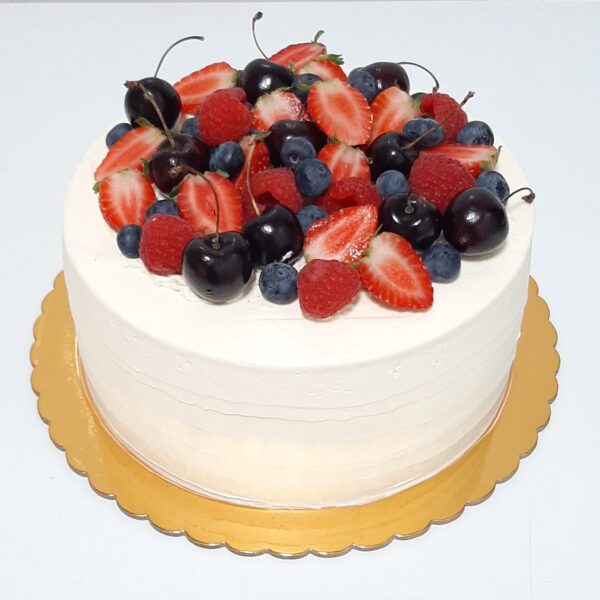 Pastel Frutos Rojos