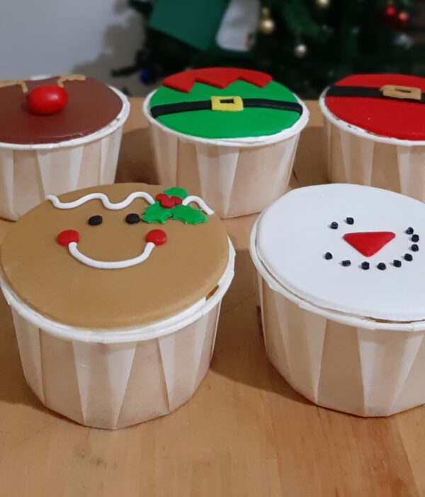 Cupcakes navideños