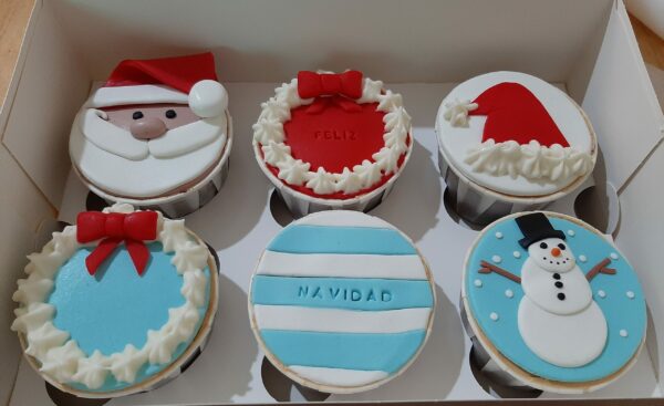 Cupcakes navideños - Imagen 2