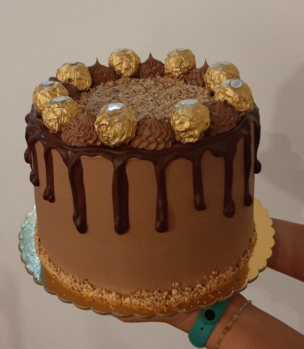 Pastel Nutella/Ferrero Rocher - Imagen 2