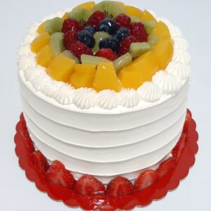 Pastel con Frutas