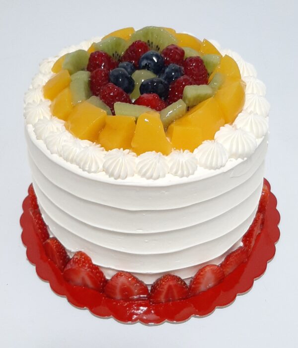 Pastel con Frutas