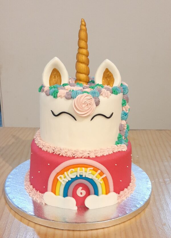 Pastel unicornio - Imagen 3