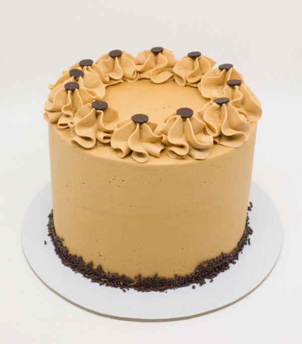 Pastel Vainilla con Dulce de Leche